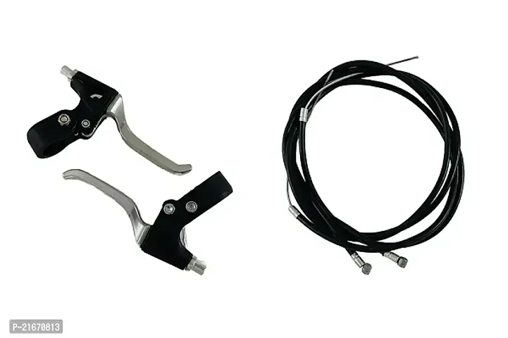 Online Expert Cycle V-Brake Accessories Power Brakes Components || Alloy Clutch Set Silver + Friction Free Long Wire Set