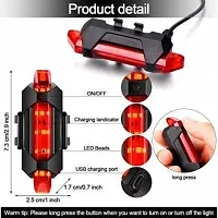 Online Expert Combo of Rechargeable Head Cycle Light and Cycle Tail Light Cycle Light led for Bicycle-thumb1