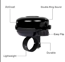 Online Expert Bicycle Bell Adjustable Bicycle Accessories, Black-thumb3