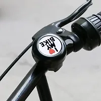 Online Expert I Love My Bike Printed Clear Sound Awake Bike Horn Bicycle Accessories Black Bicycle Bell-thumb2