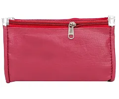 Stylish Maroon PU Clutches For Women And Girls-thumb3