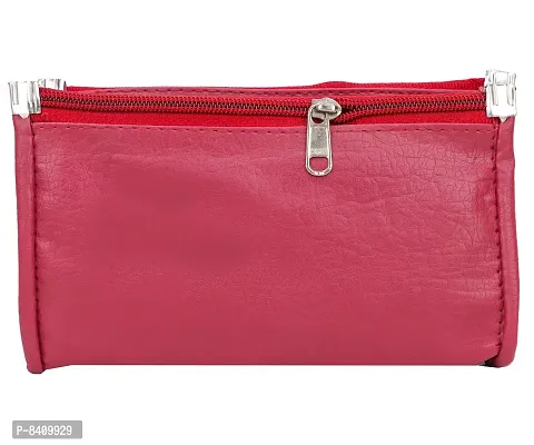 Stylish Maroon PU Clutches For Women And Girls-thumb4