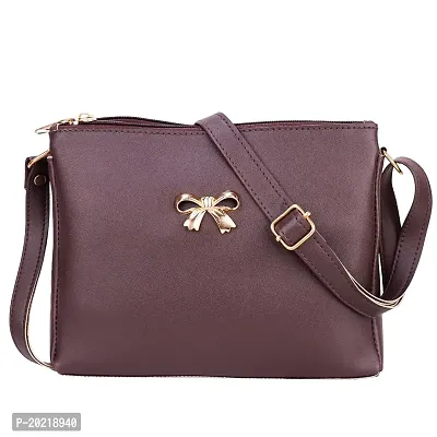 Stylish Brown Sling bag Crossbody bag for college girl women