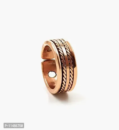 Buy Shinde Exports Copper Magnetic Ring Pure Adjustable For Men And Women.  Online at Best Prices in India - JioMart.