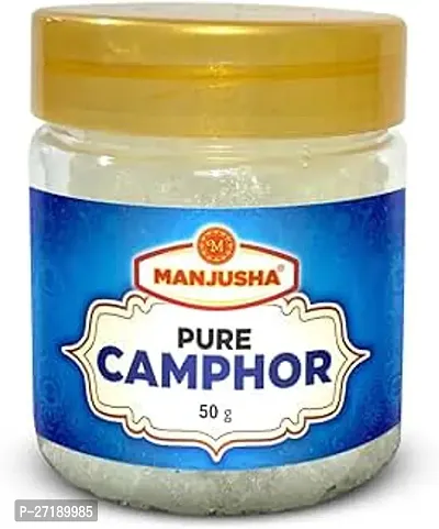 Aroma Premium Desi Bhimseni Camphor Kappuram For Pooja Havan 50Gm For Pooja-thumb0