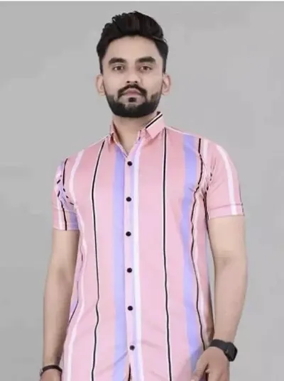 New Launched Cotton Short Sleeves Casual Shirt 