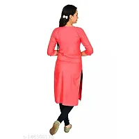 Shan Beauty Women's Embroidered Fashionable Rayon Kurtis (Tomete, Womens_Dress-01-XL-TO)-thumb2