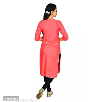 Shan Beauty Women's Embroidered Fashionable Rayon Kurtis (Tomete, Womens_Dress-01-XL-TO)-thumb3