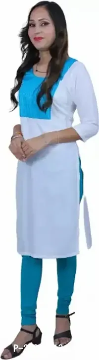 Stylish Fancy Designer Cotton Kurta For Women-thumb0