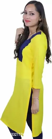 Stylish Fancy Designer Cotton Kurta For Women-thumb0