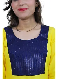 Stylish Fancy Designer Cotton Kurta For Women-thumb3