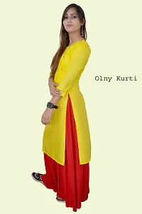 Stylish Fancy Designer Cotton Kurta For Women-thumb2