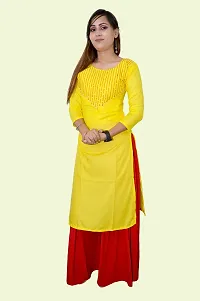 Stylish Fancy Designer Cotton Kurta For Women-thumb2