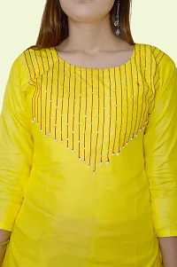 Stylish Fancy Designer Cotton Kurta For Women-thumb4