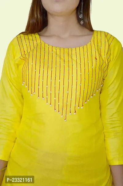 Stylish Fancy Designer Cotton Kurta For Women-thumb5