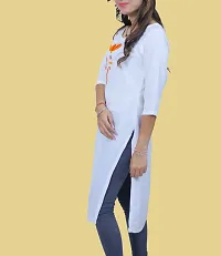 Stylish Fancy Designer Cotton Kurta For Women-thumb1