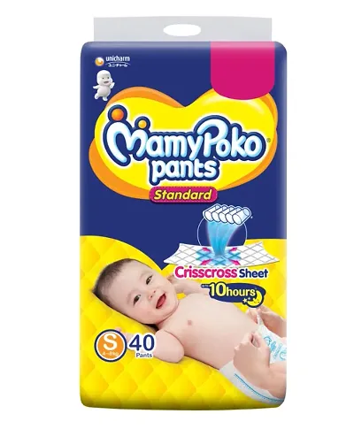 Cotton Pant Diapers Mamy Poko Pants Premium Diaper S-36, Size: Small at Rs  285/pack in Indore