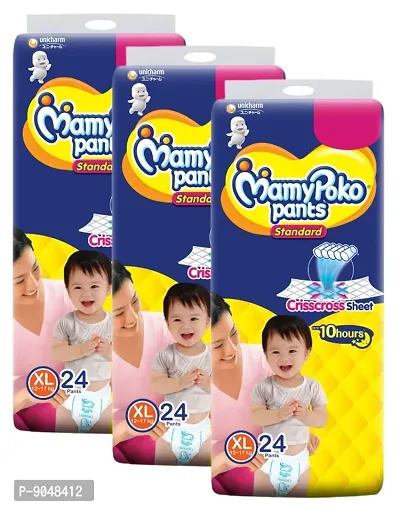 MamyPoko Pants Extra Absorb Diaper - Extra Large Size, Pack of 96 Diapers  (XL-96) | Dealsmagnet.com