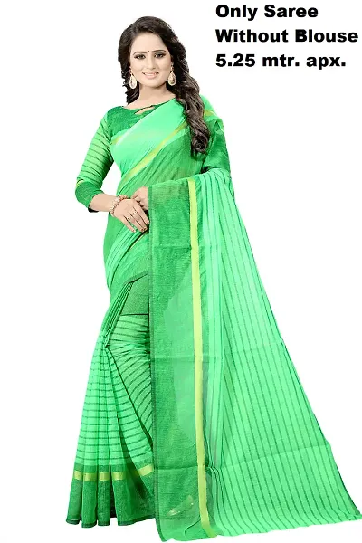 Women Stylish Art Silk Saree without Blouse piece