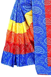 Women's Blue Art Silk Saree with Blouse piece-thumb3