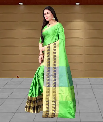 Art Kanjeevaram Silk Saree with Blouse