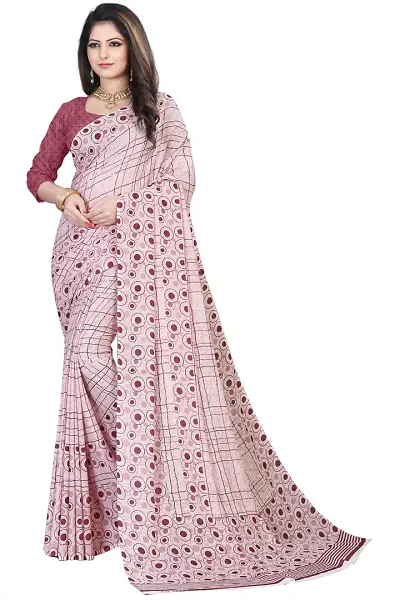 Beautiful Printed Georgette Saree with Blouse piece