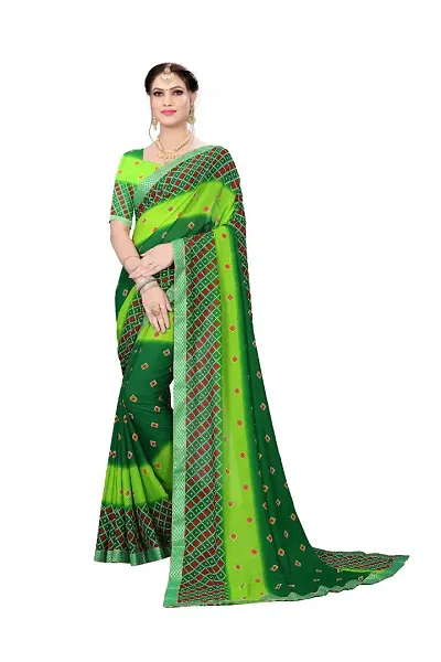 Classic Georgette Saree with Blouse piece for women