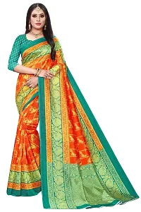 Fancy Women's Jamdani Saree with Blouse Piece (Pack Of 2)-thumb1