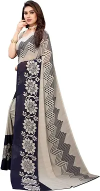 Fancy Women's Georgette Fancy Printed Sarees with Blouse piece-thumb2