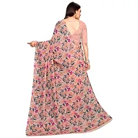 Fancy Women's Georgette Fancy Printed Sarees with Blouse piece-thumb2