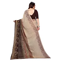 Elegant Multicooured Georgette Printed Sarees with Blouse Piece-thumb1