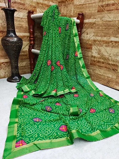 On Trend Georgette Printed Sarees With Blouse Piece