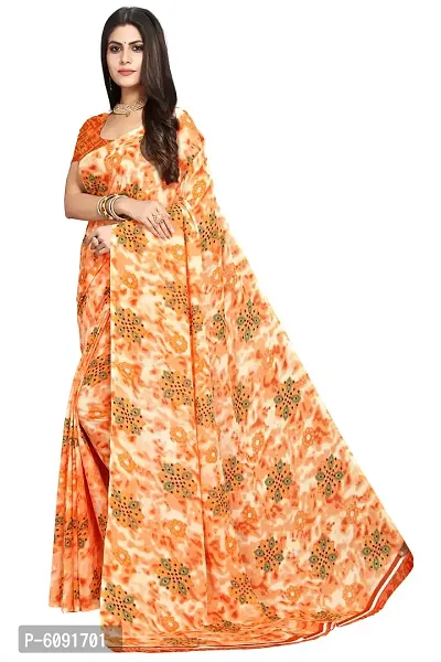 Fancy Women's Georgette Printed Sarees.-thumb3
