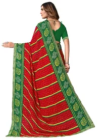 Fancy Women Georgette Printed Saree with Blouse-thumb1