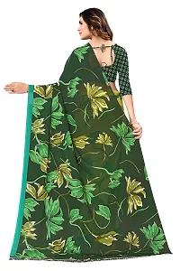 Classic Georgette Printed Saree with Blouse Piece-thumb1