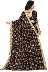 Trendy Women Georgette Sarees with Blouse Piece-thumb1