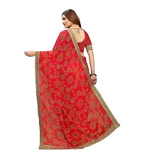 Stylish Women Georgette Printed Saree with Blouse piece-thumb2