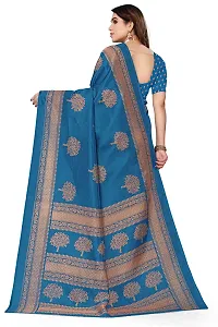 Kanooda Prints Fancy Mysore Silk Printed Saree-thumb1