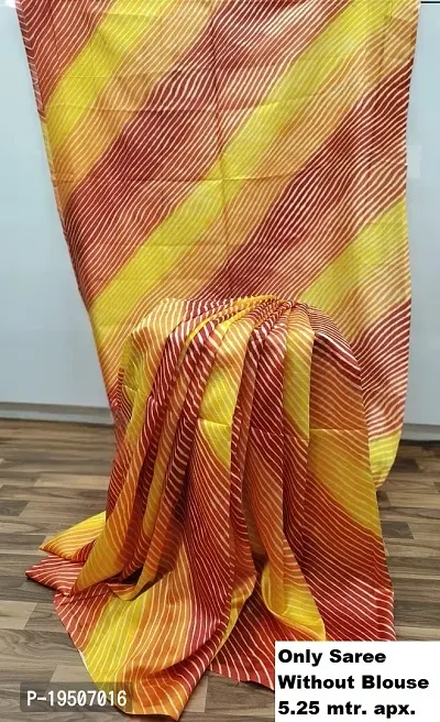 Women Stylish Art Silk Saree without Blouse piece-thumb0