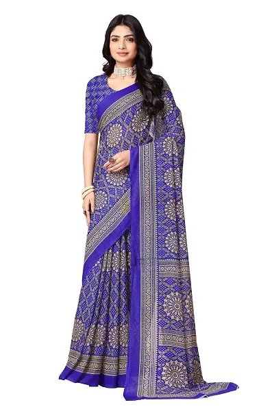 Stylish Kosa Silk Saree With Blouse Piece For Women