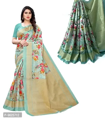 Trendy Women Mysore Silk Saree with Blouse piece