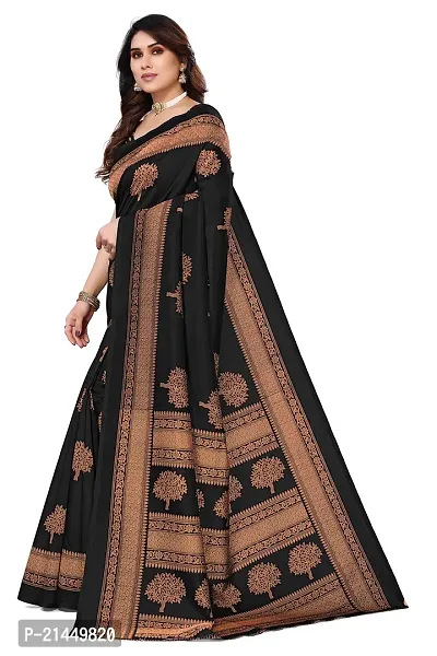 Kanooda Prints Fancy Mysore Silk Printed Saree-thumb3