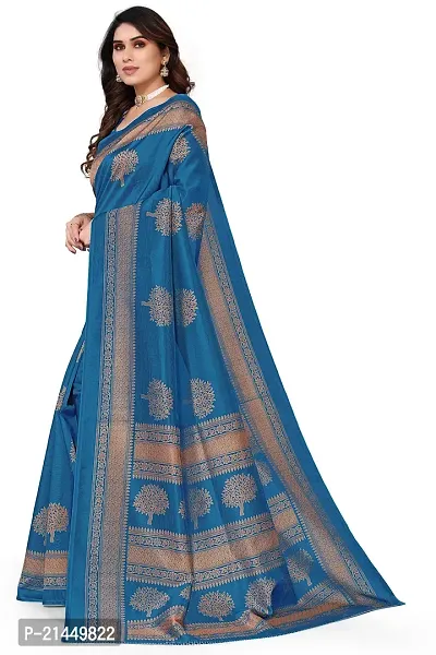 Kanooda Prints Fancy Mysore Silk Printed Saree-thumb3