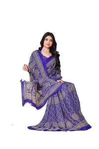 Stylish Women Georgette Printed Saree with Blouse piece-thumb2