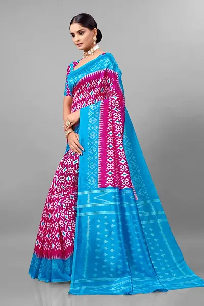 Best Selling Art Silk Saree with Blouse piece