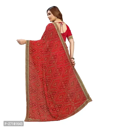 Stylish Georgette Printed Saree with Blouse piece-thumb4