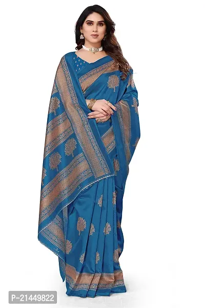 Kanooda Prints Fancy Mysore Silk Printed Saree-thumb4