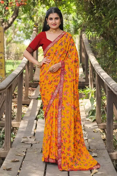 Classic Silk Saree with Blouse piece