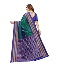 Beautiful Multicoloured Art Silk Printed Saree With Blouse Piece For Women-thumb1