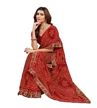 Fancy Women Georgette Printed Saree with Blouse-thumb3